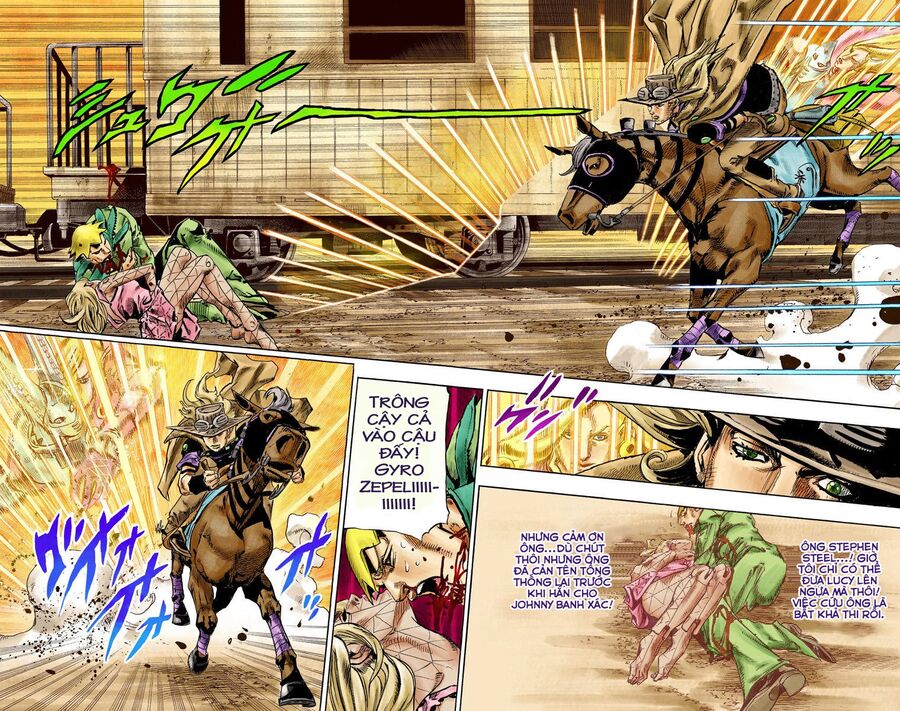 Cuộc Phiêu Lưu Bí Ẩn Phần 7: Steel Ball Run Chapter 81 - Trang 2