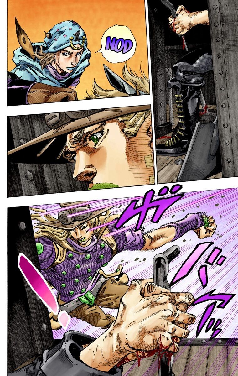 Cuộc Phiêu Lưu Bí Ẩn Phần 7: Steel Ball Run Chapter 78 - Trang 2