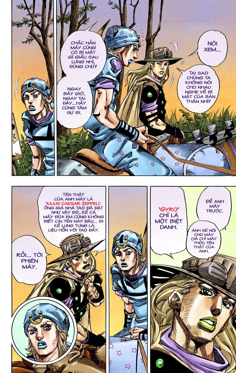 Cuộc Phiêu Lưu Bí Ẩn Phần 7: Steel Ball Run Chapter 76 - Trang 2