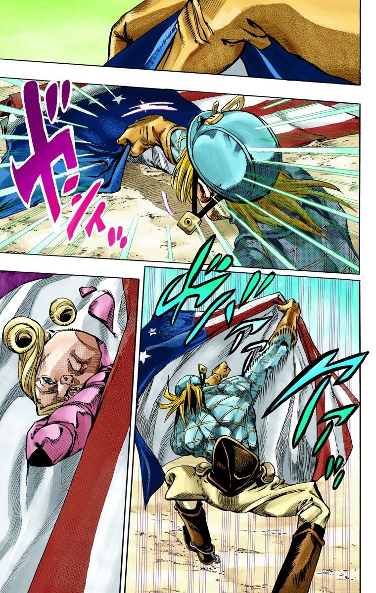 Cuộc Phiêu Lưu Bí Ẩn Phần 7: Steel Ball Run Chapter 69 - Trang 2