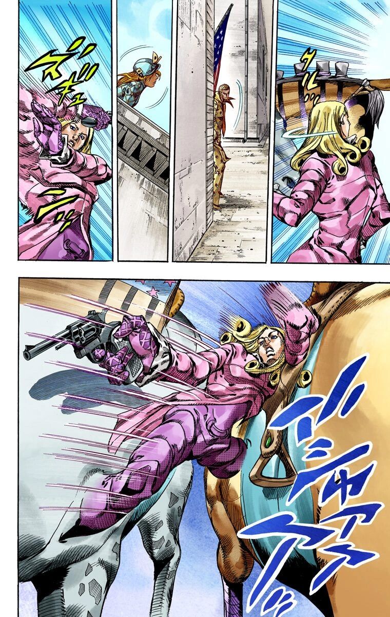 Cuộc Phiêu Lưu Bí Ẩn Phần 7: Steel Ball Run Chapter 69 - Trang 2