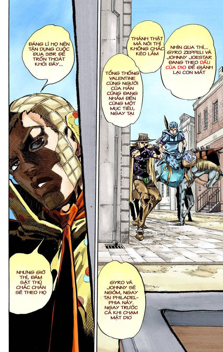 Cuộc Phiêu Lưu Bí Ẩn Phần 7: Steel Ball Run Chapter 67 - Trang 2