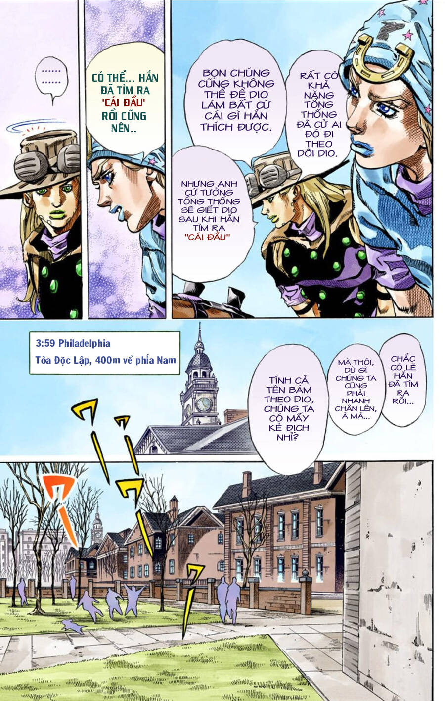 Cuộc Phiêu Lưu Bí Ẩn Phần 7: Steel Ball Run Chapter 64 - Trang 2