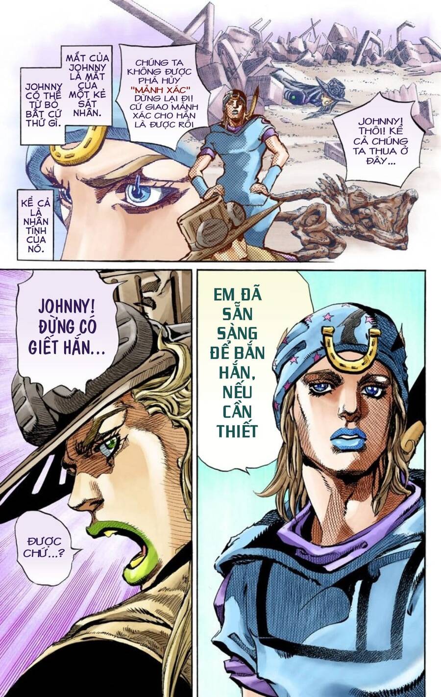 Cuộc Phiêu Lưu Bí Ẩn Phần 7: Steel Ball Run Chapter 64 - Trang 2