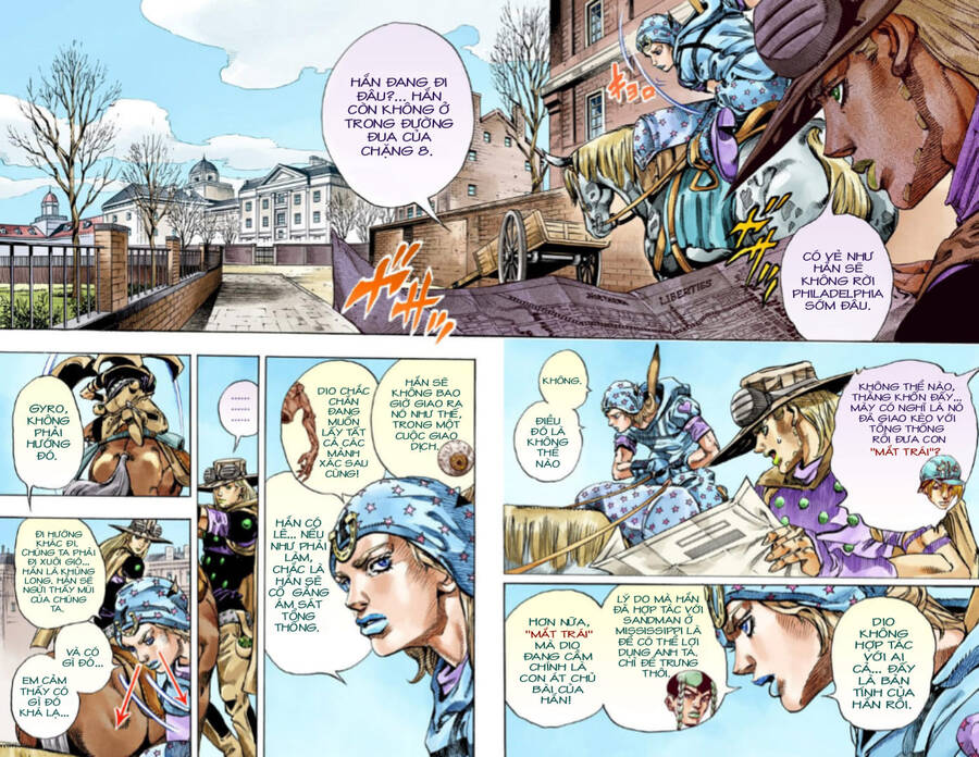 Cuộc Phiêu Lưu Bí Ẩn Phần 7: Steel Ball Run Chapter 64 - Trang 2