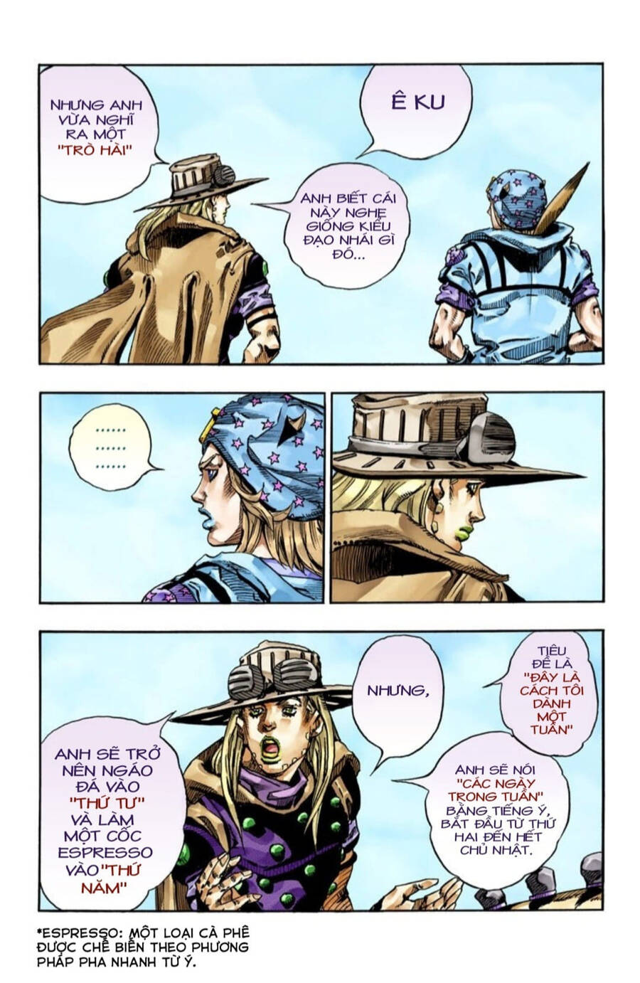 Cuộc Phiêu Lưu Bí Ẩn Phần 7: Steel Ball Run Chapter 63 - Trang 2