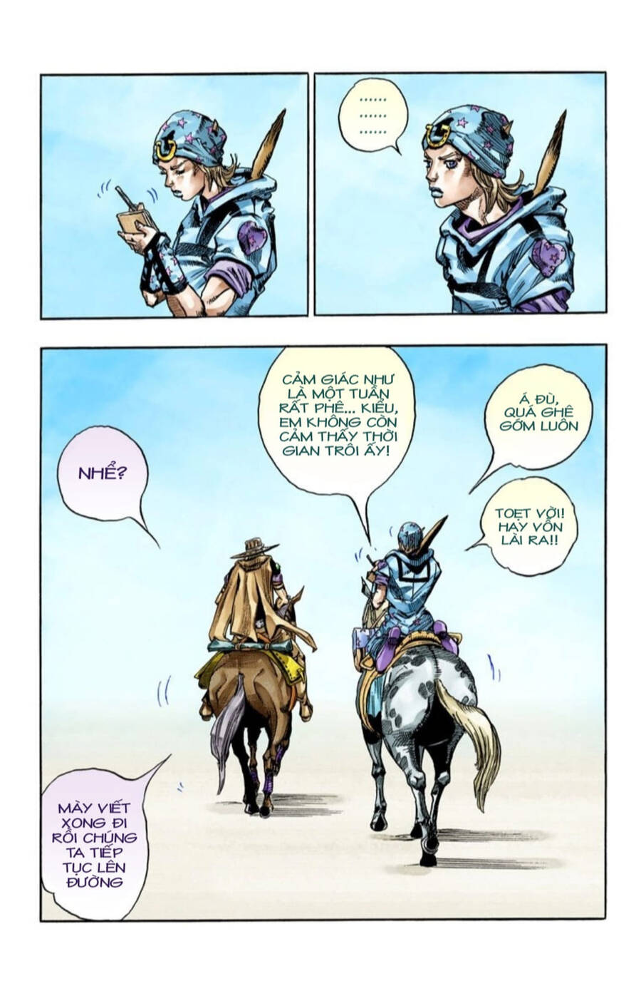 Cuộc Phiêu Lưu Bí Ẩn Phần 7: Steel Ball Run Chapter 63 - Trang 2