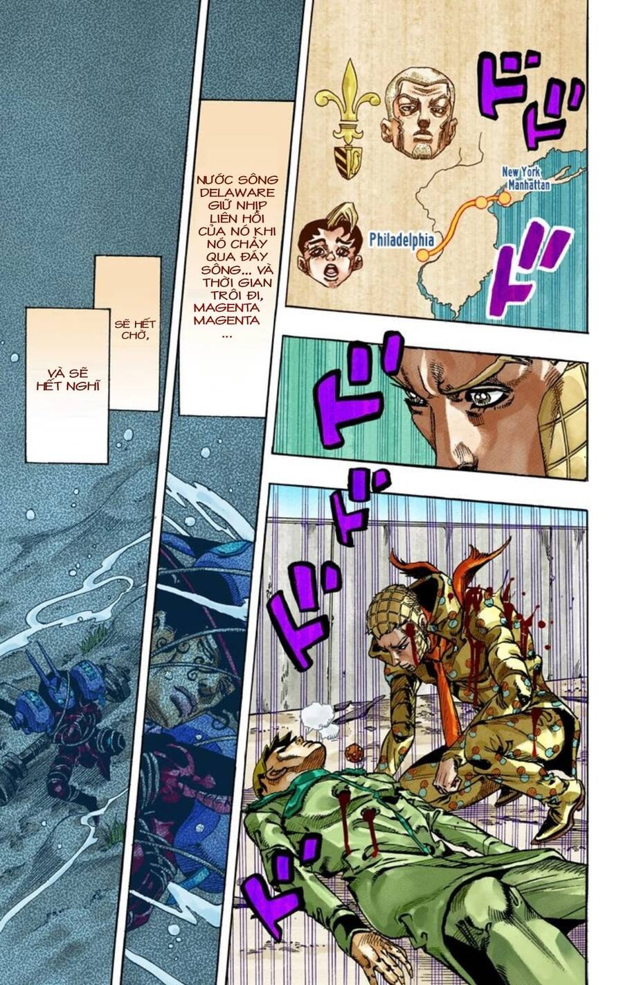 Cuộc Phiêu Lưu Bí Ẩn Phần 7: Steel Ball Run Chapter 62 - Trang 2