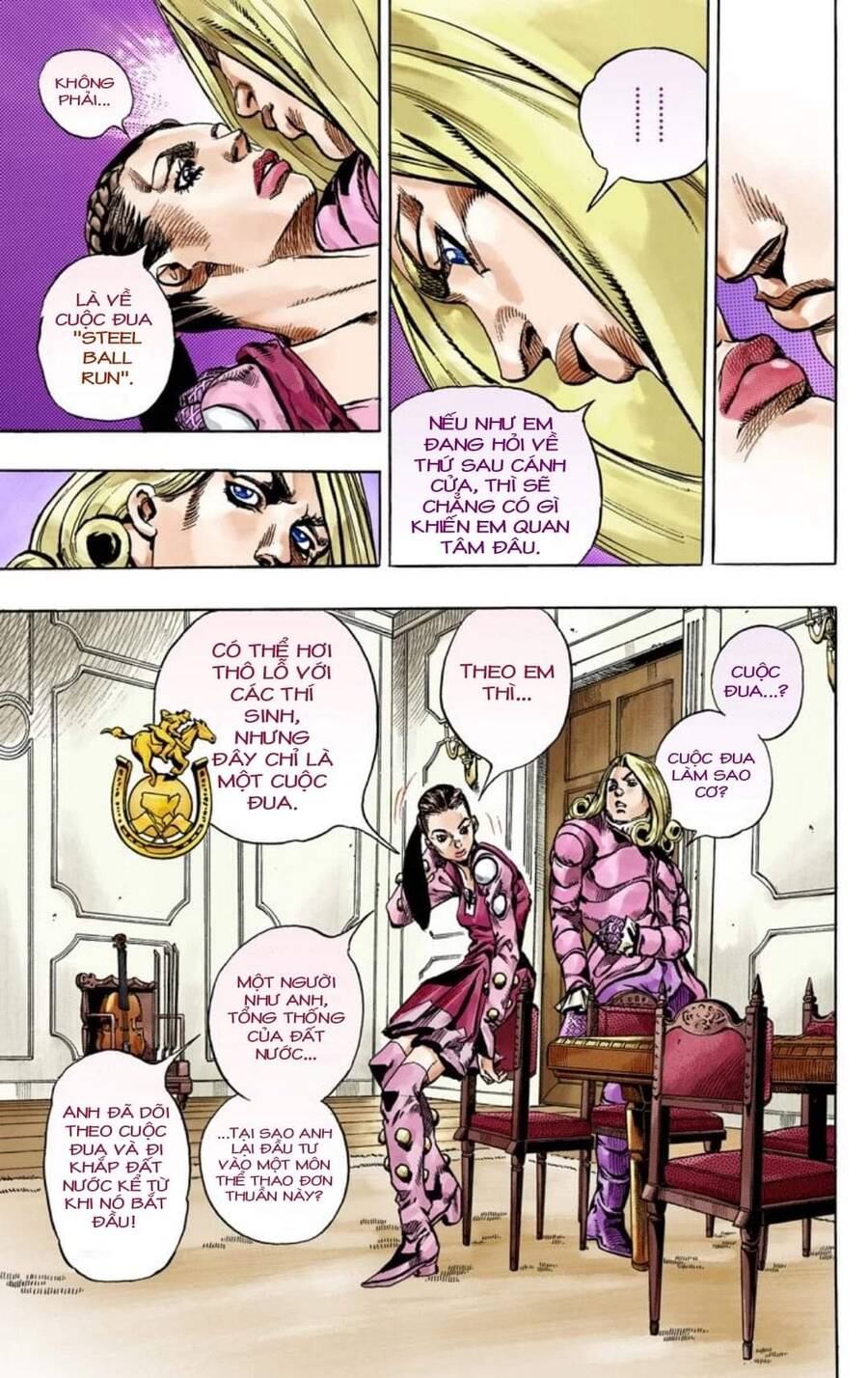 Cuộc Phiêu Lưu Bí Ẩn Phần 7: Steel Ball Run Chapter 61 - Trang 2