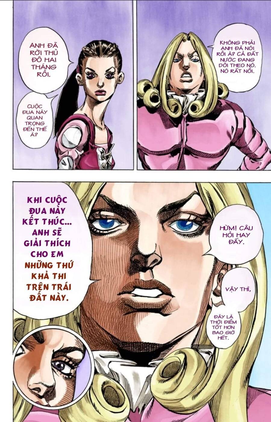 Cuộc Phiêu Lưu Bí Ẩn Phần 7: Steel Ball Run Chapter 61 - Trang 2