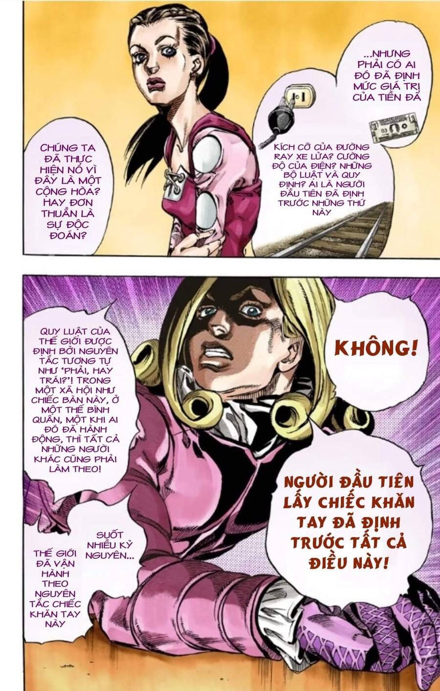 Cuộc Phiêu Lưu Bí Ẩn Phần 7: Steel Ball Run Chapter 61 - Trang 2