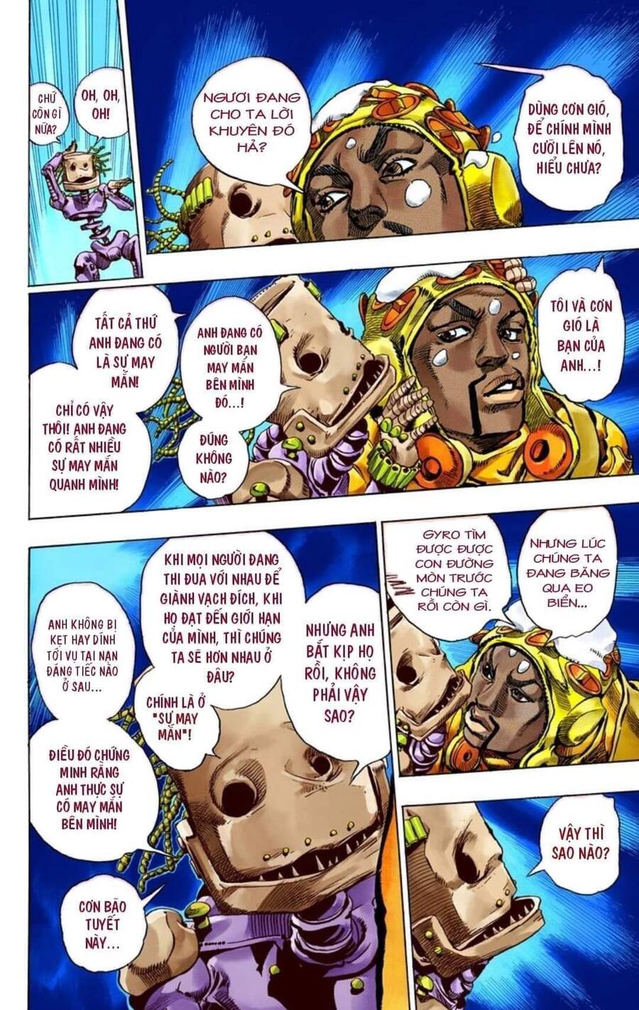 Cuộc Phiêu Lưu Bí Ẩn Phần 7: Steel Ball Run Chapter 55 - Trang 2