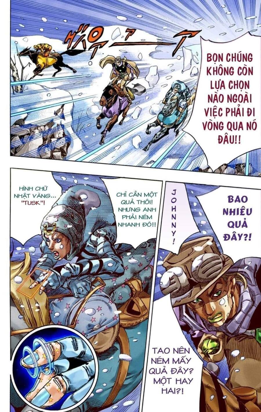 Cuộc Phiêu Lưu Bí Ẩn Phần 7: Steel Ball Run Chapter 55 - Trang 2