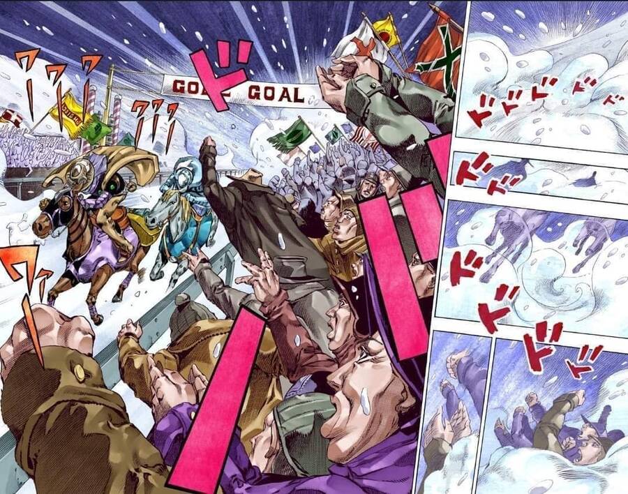 Cuộc Phiêu Lưu Bí Ẩn Phần 7: Steel Ball Run Chapter 55 - Trang 2