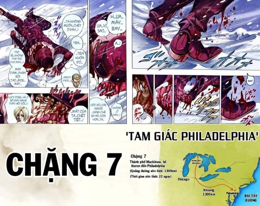 Cuộc Phiêu Lưu Bí Ẩn Phần 7: Steel Ball Run Chapter 55 - Trang 2