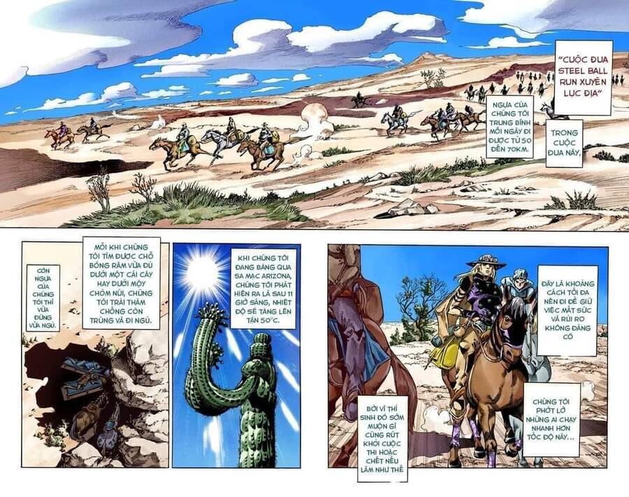 Cuộc Phiêu Lưu Bí Ẩn Phần 7: Steel Ball Run Chapter 55 - Trang 2