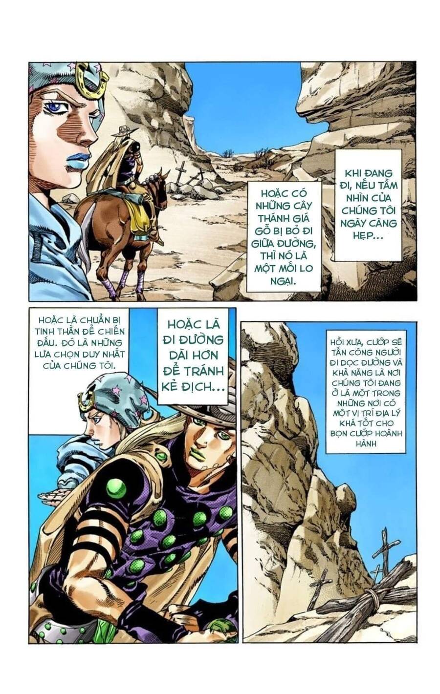 Cuộc Phiêu Lưu Bí Ẩn Phần 7: Steel Ball Run Chapter 55 - Trang 2