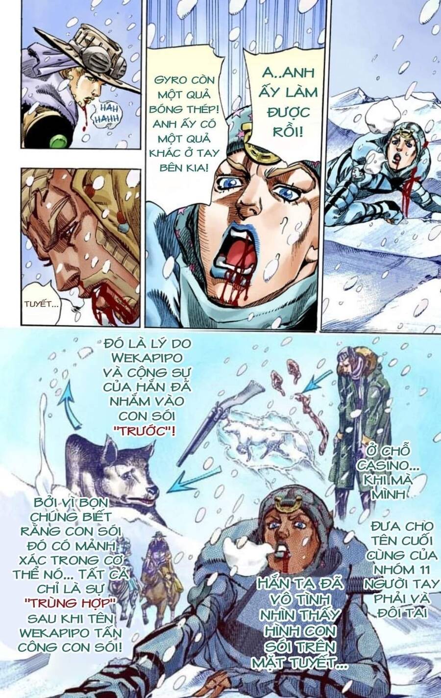 Cuộc Phiêu Lưu Bí Ẩn Phần 7: Steel Ball Run Chapter 54 - Trang 2