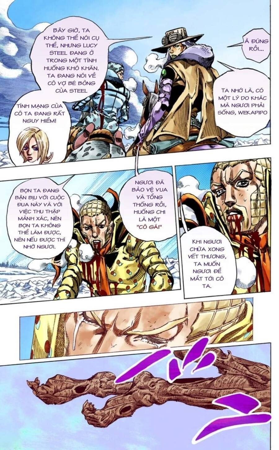 Cuộc Phiêu Lưu Bí Ẩn Phần 7: Steel Ball Run Chapter 54 - Trang 2