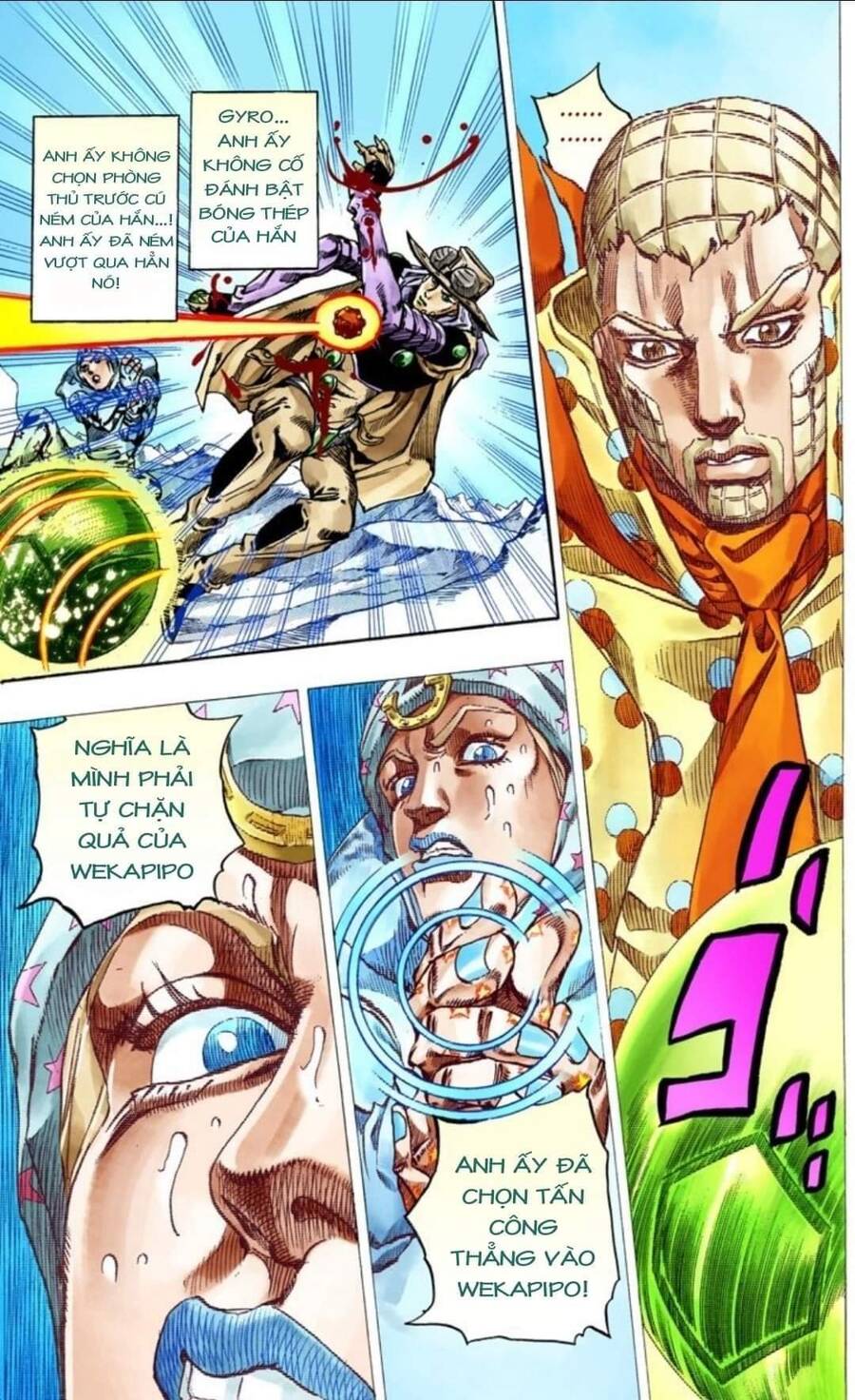 Cuộc Phiêu Lưu Bí Ẩn Phần 7: Steel Ball Run Chapter 54 - Trang 2