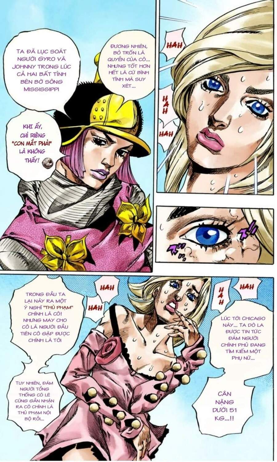 Cuộc Phiêu Lưu Bí Ẩn Phần 7: Steel Ball Run Chapter 49 - Trang 2