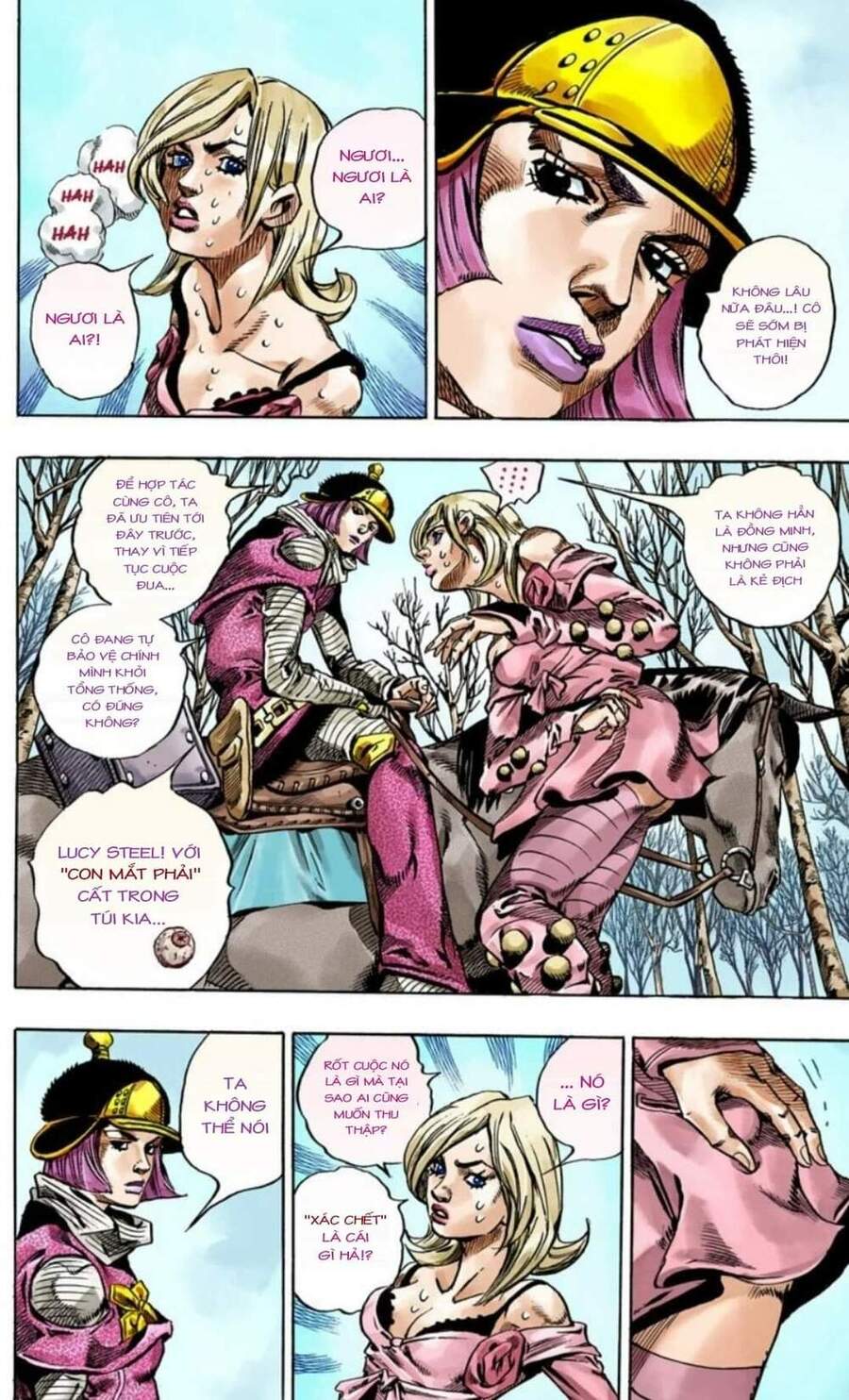 Cuộc Phiêu Lưu Bí Ẩn Phần 7: Steel Ball Run Chapter 49 - Trang 2