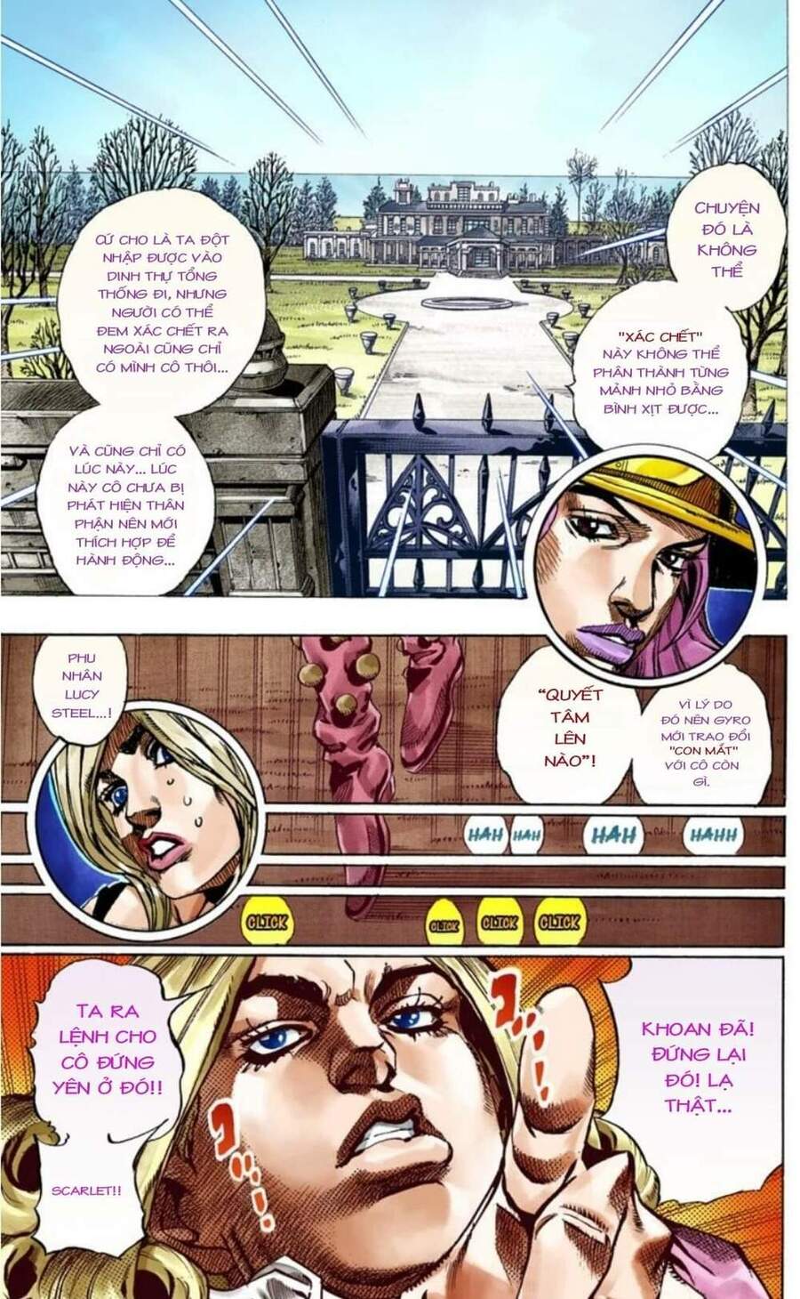 Cuộc Phiêu Lưu Bí Ẩn Phần 7: Steel Ball Run Chapter 49 - Trang 2