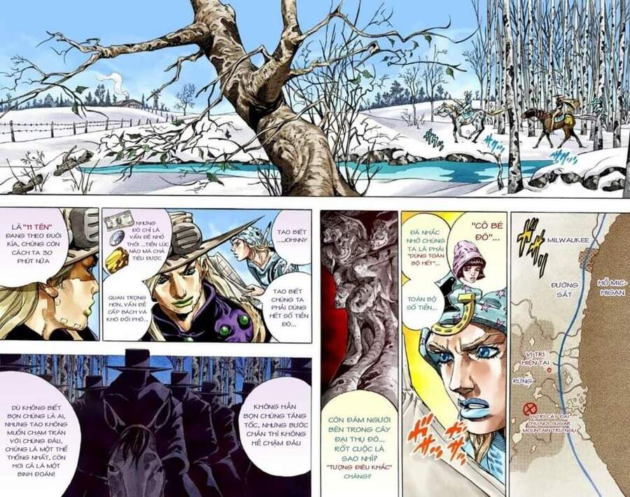 Cuộc Phiêu Lưu Bí Ẩn Phần 7: Steel Ball Run Chapter 46 - Trang 2