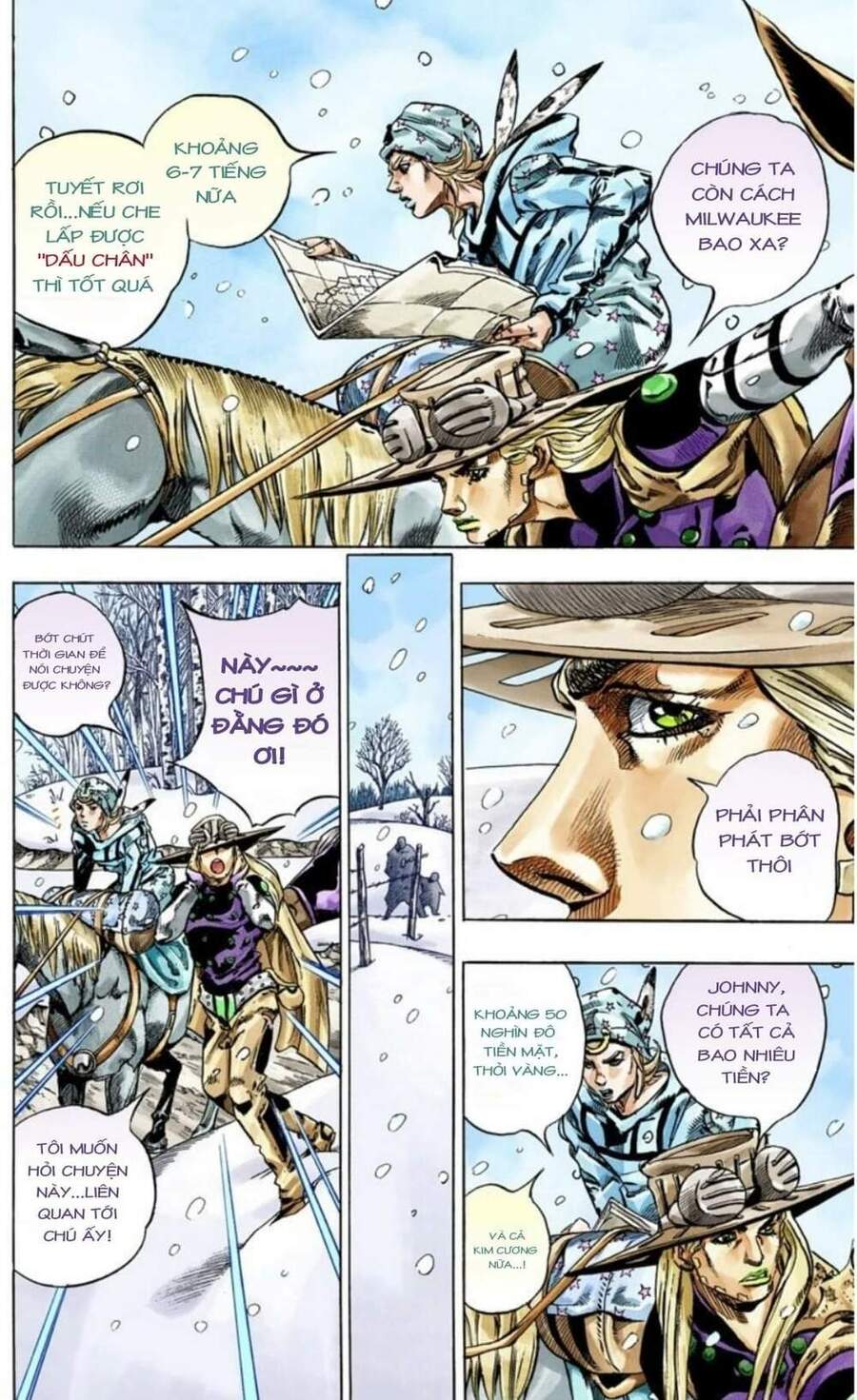 Cuộc Phiêu Lưu Bí Ẩn Phần 7: Steel Ball Run Chapter 46 - Trang 2