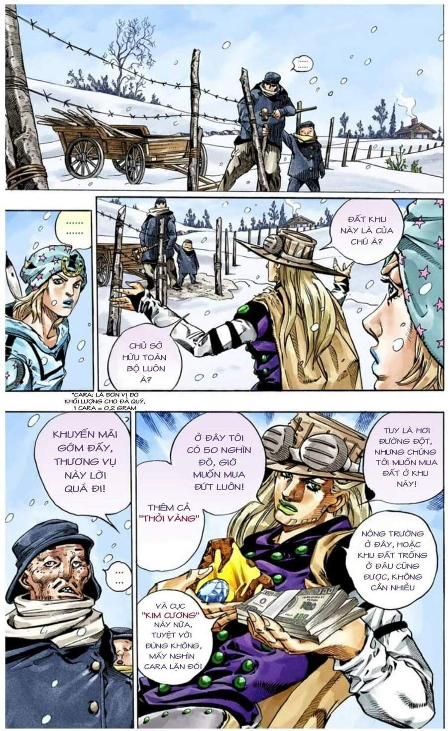 Cuộc Phiêu Lưu Bí Ẩn Phần 7: Steel Ball Run Chapter 46 - Trang 2