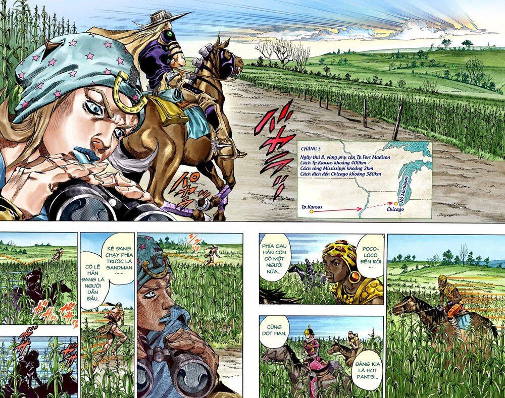 Cuộc Phiêu Lưu Bí Ẩn Phần 7: Steel Ball Run Chapter 41 - Trang 2