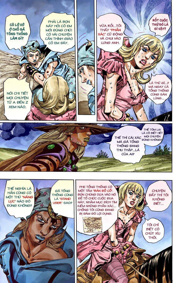 Cuộc Phiêu Lưu Bí Ẩn Phần 7: Steel Ball Run Chapter 40 - Trang 2