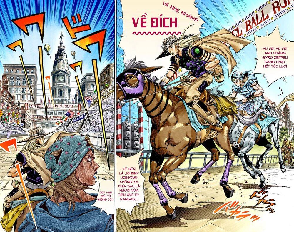 Cuộc Phiêu Lưu Bí Ẩn Phần 7: Steel Ball Run Chapter 40 - Trang 2