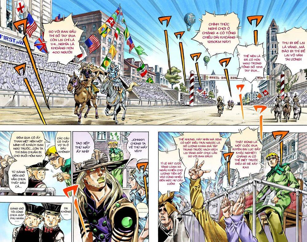 Cuộc Phiêu Lưu Bí Ẩn Phần 7: Steel Ball Run Chapter 40 - Trang 2