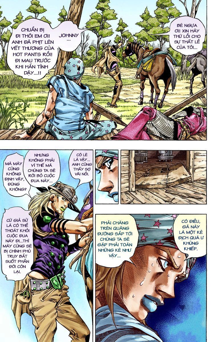 Cuộc Phiêu Lưu Bí Ẩn Phần 7: Steel Ball Run Chapter 36 - Trang 2