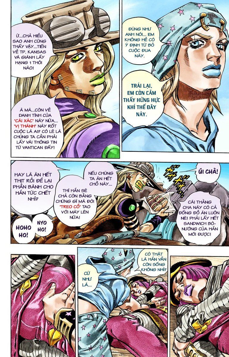 Cuộc Phiêu Lưu Bí Ẩn Phần 7: Steel Ball Run Chapter 36 - Trang 2