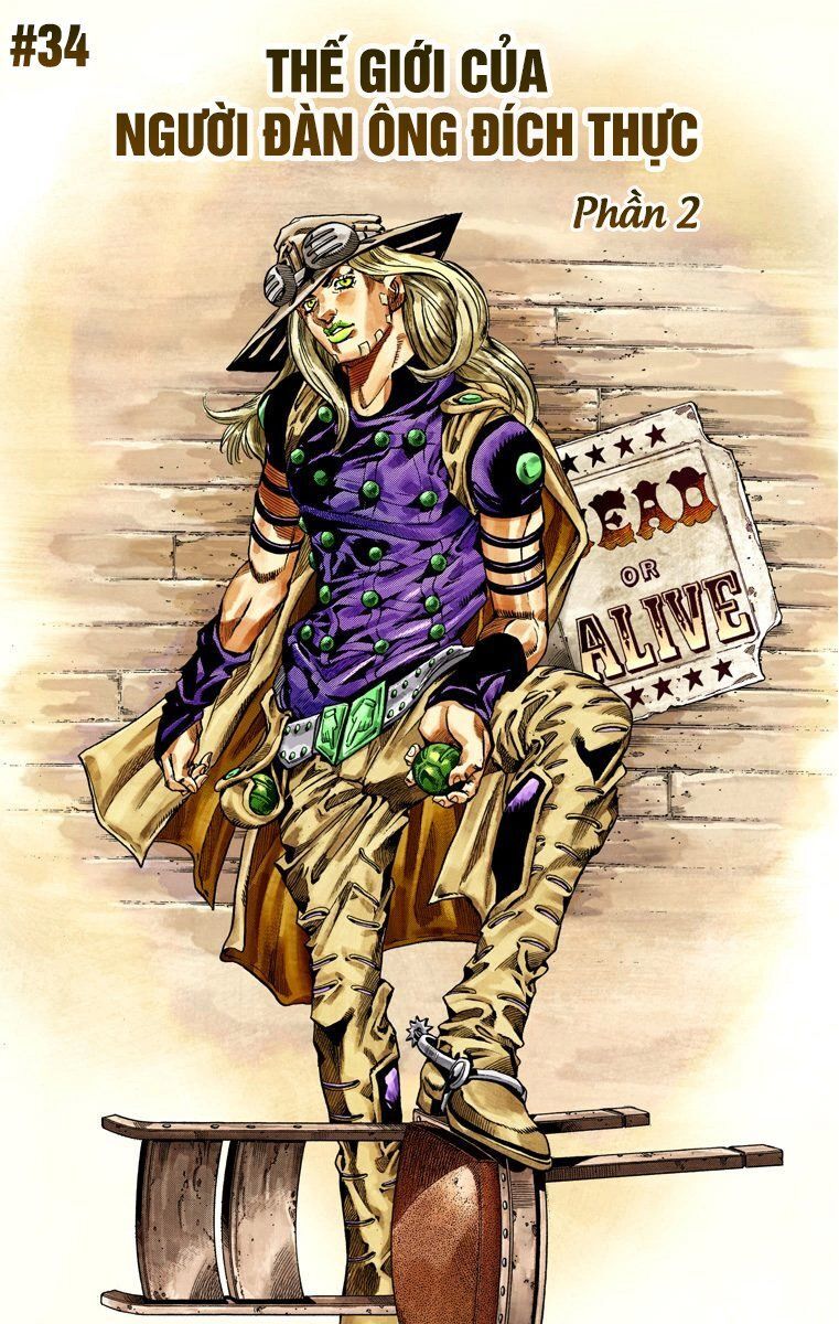 Cuộc Phiêu Lưu Bí Ẩn Phần 7: Steel Ball Run Chapter 34 - Trang 2