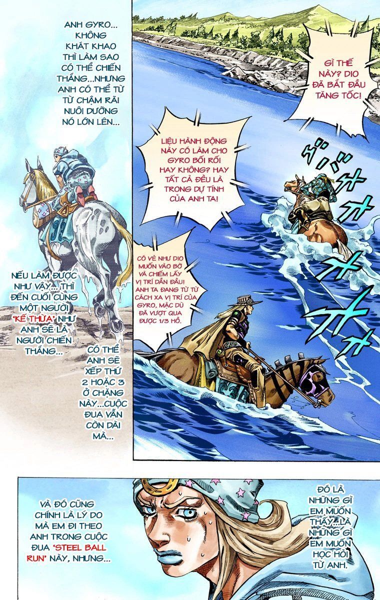 Cuộc Phiêu Lưu Bí Ẩn Phần 7: Steel Ball Run Chapter 32 - Trang 2