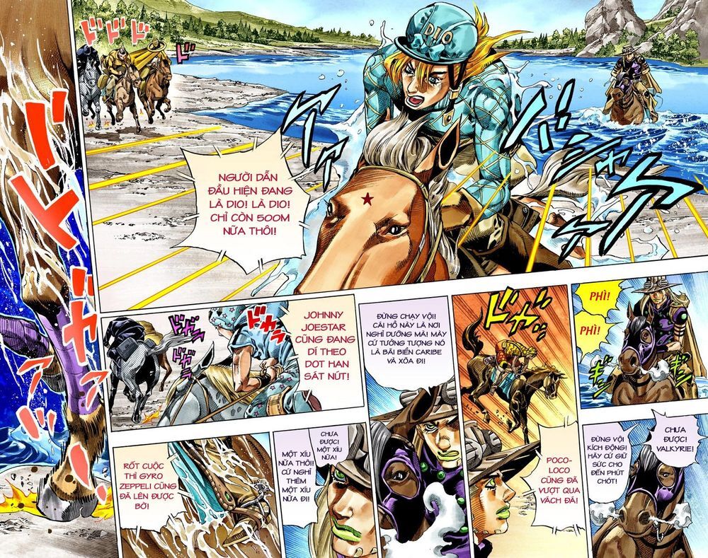 Cuộc Phiêu Lưu Bí Ẩn Phần 7: Steel Ball Run Chapter 32 - Trang 2