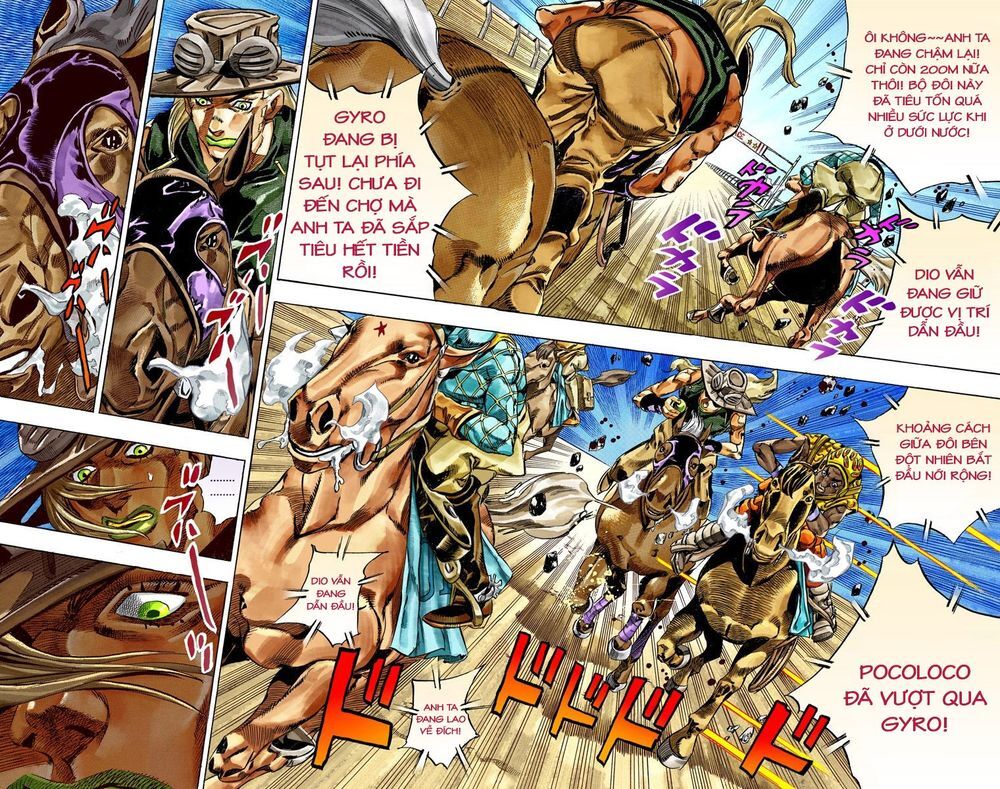 Cuộc Phiêu Lưu Bí Ẩn Phần 7: Steel Ball Run Chapter 32 - Trang 2