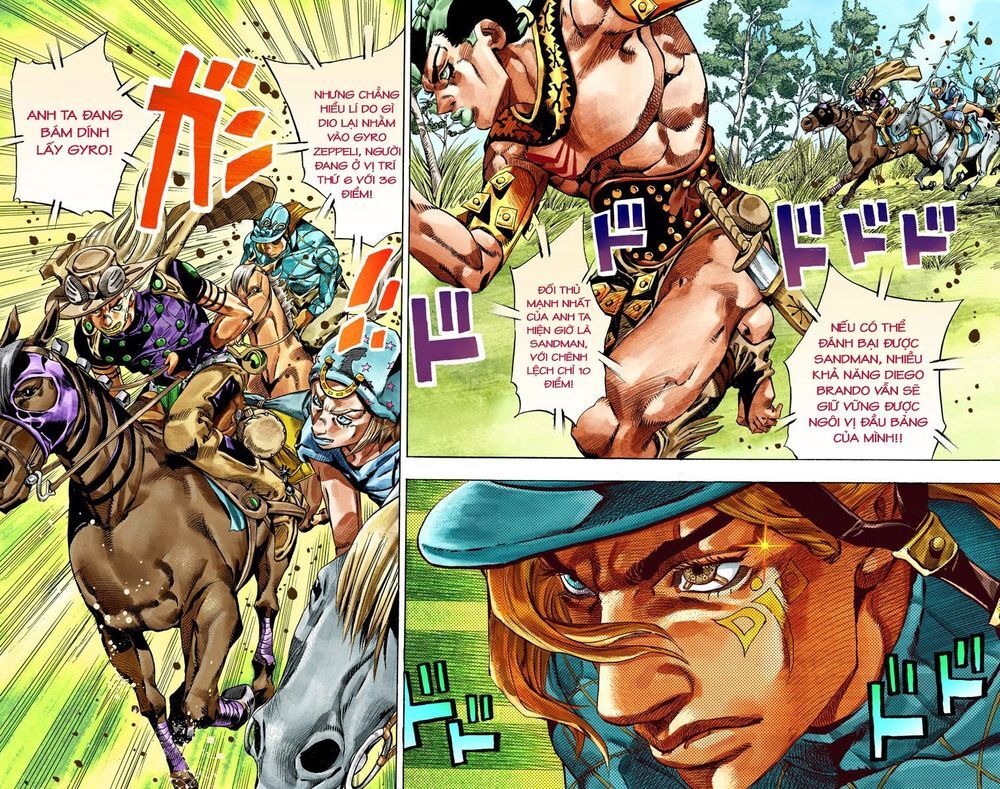 Cuộc Phiêu Lưu Bí Ẩn Phần 7: Steel Ball Run Chapter 32 - Trang 2