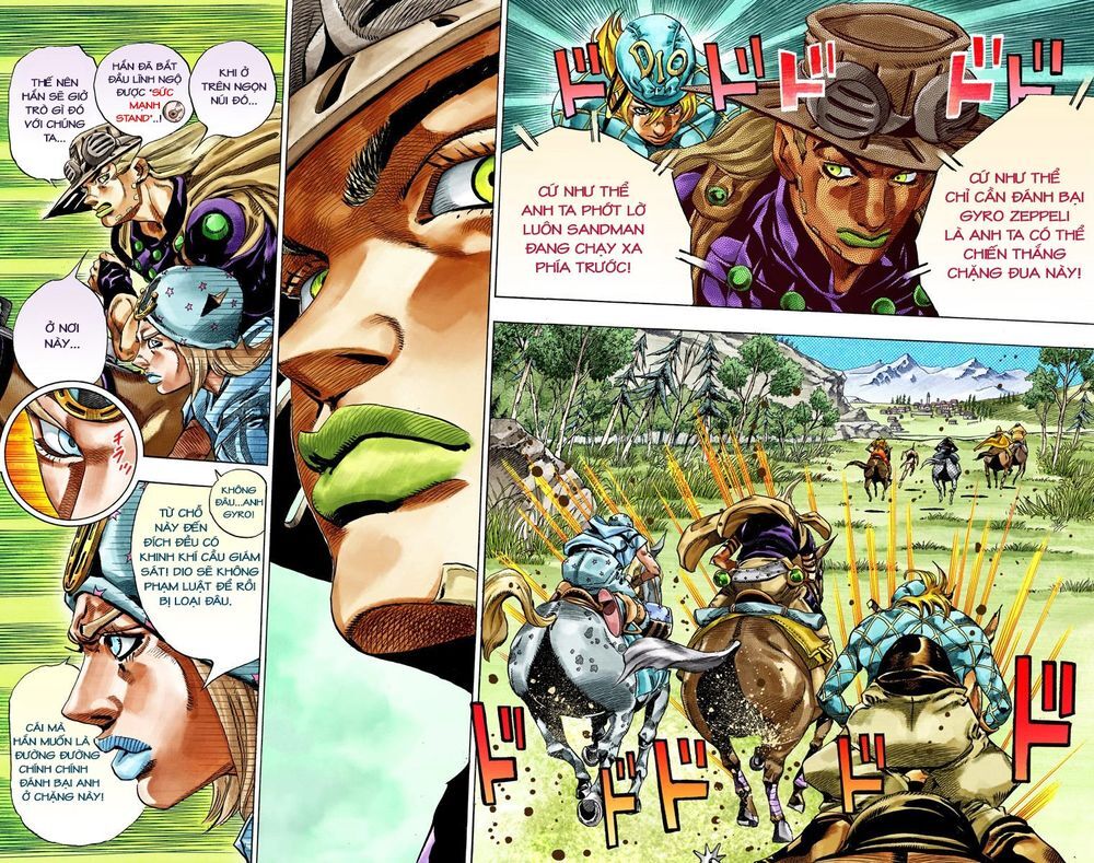 Cuộc Phiêu Lưu Bí Ẩn Phần 7: Steel Ball Run Chapter 32 - Trang 2