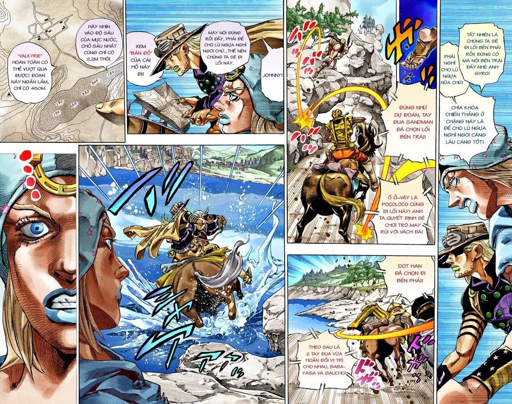 Cuộc Phiêu Lưu Bí Ẩn Phần 7: Steel Ball Run Chapter 32 - Trang 2