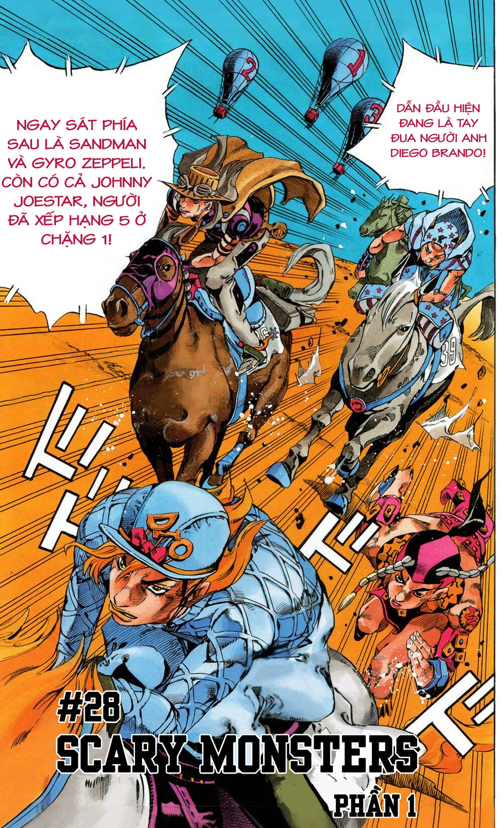 Cuộc Phiêu Lưu Bí Ẩn Phần 7: Steel Ball Run Chapter 28 - Trang 2