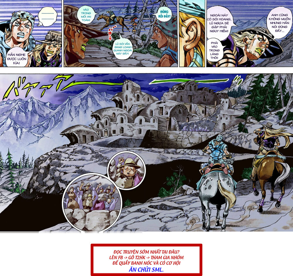 Cuộc Phiêu Lưu Bí Ẩn Phần 7: Steel Ball Run Chapter 28 - Trang 2