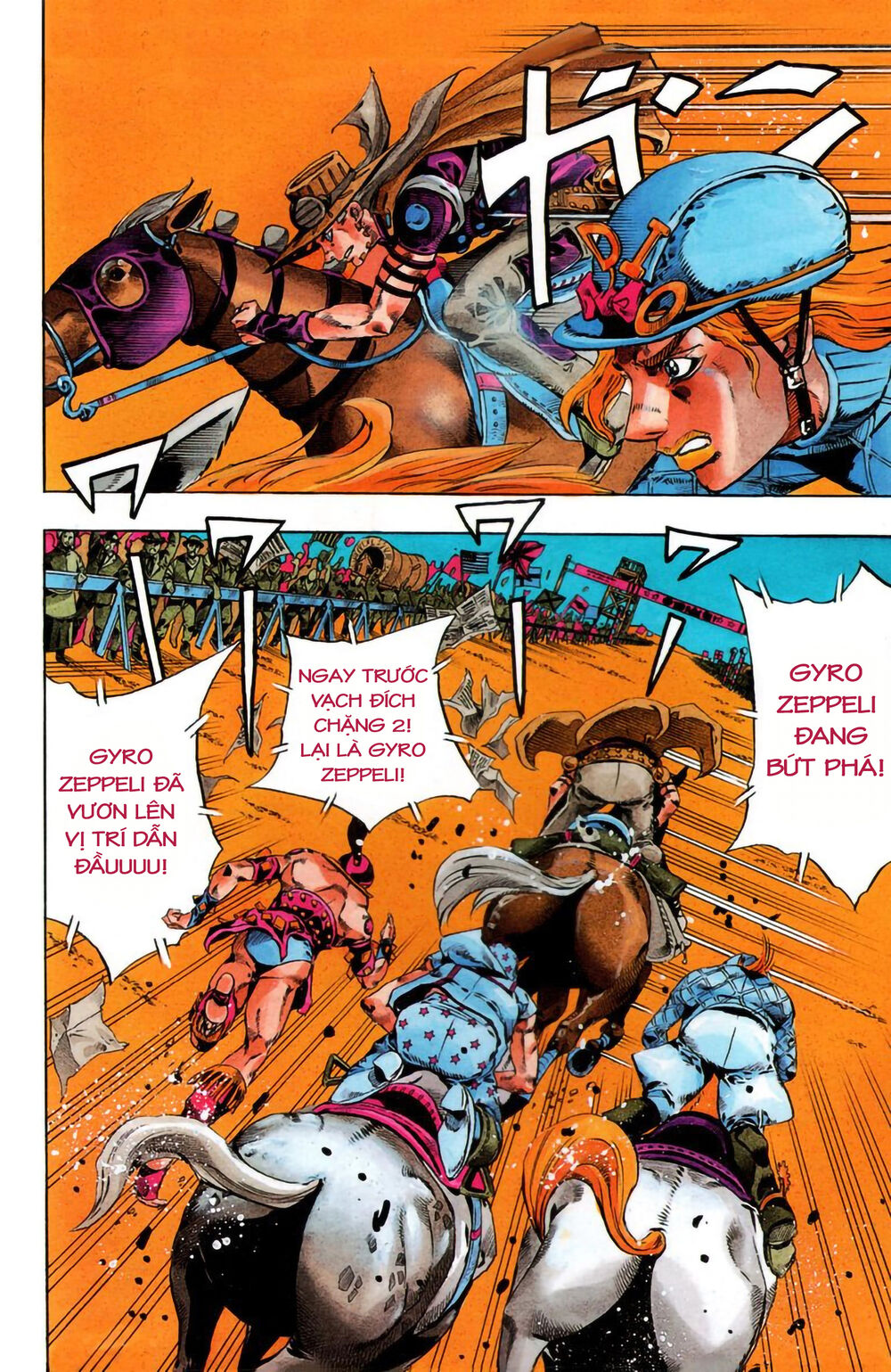 Cuộc Phiêu Lưu Bí Ẩn Phần 7: Steel Ball Run Chapter 28 - Trang 2