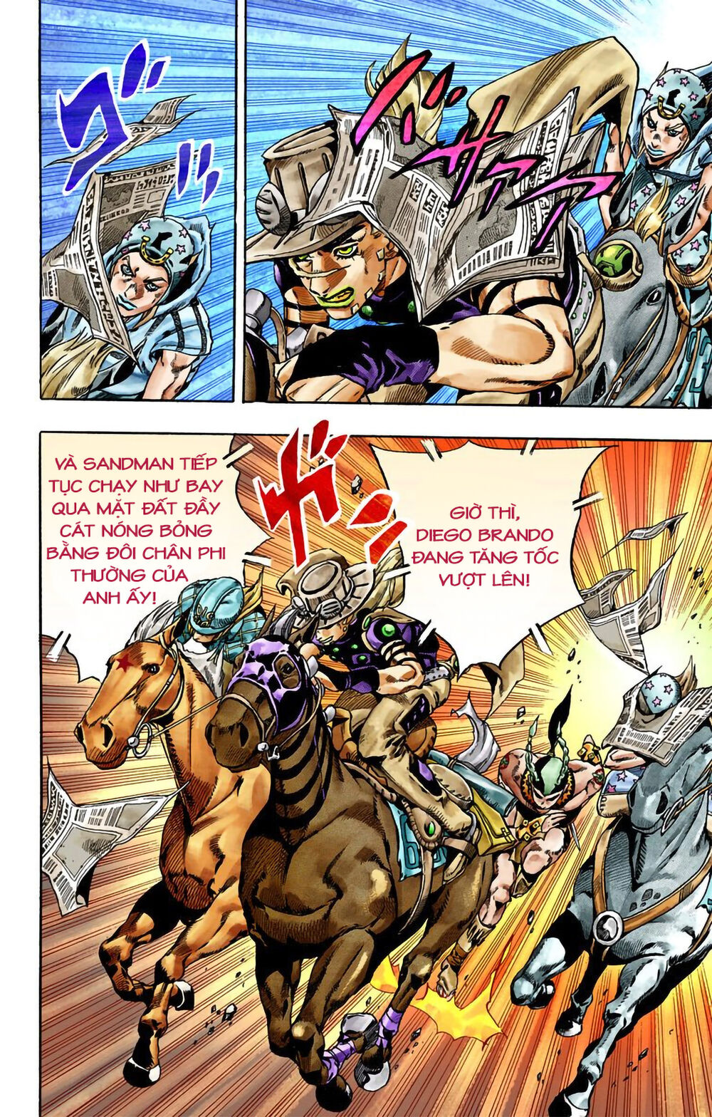 Cuộc Phiêu Lưu Bí Ẩn Phần 7: Steel Ball Run Chapter 28 - Trang 2