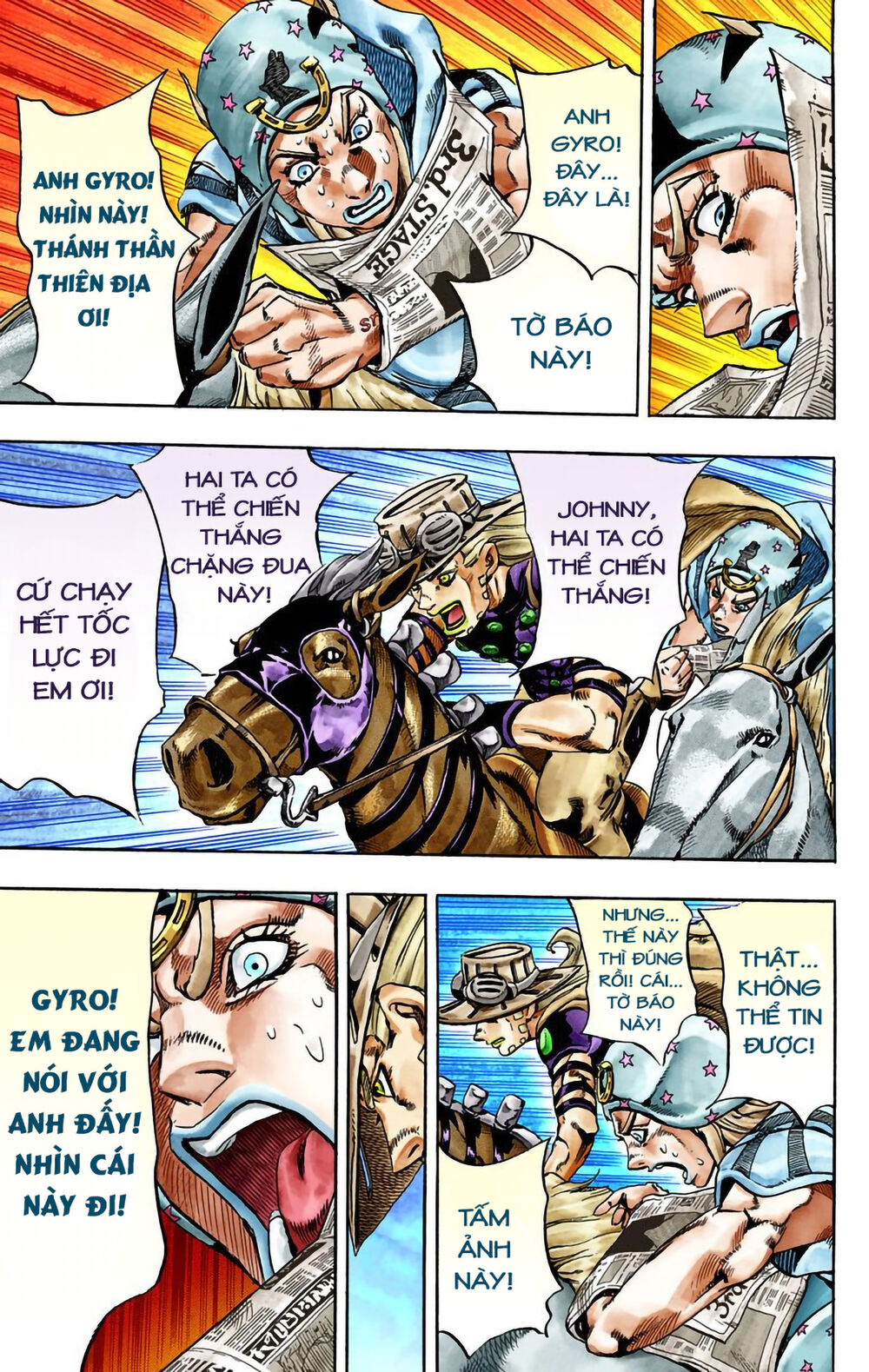 Cuộc Phiêu Lưu Bí Ẩn Phần 7: Steel Ball Run Chapter 28 - Trang 2