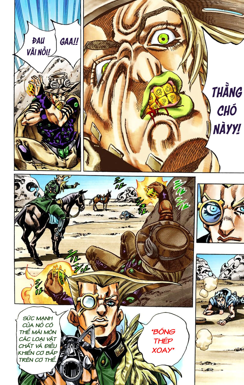 Cuộc Phiêu Lưu Bí Ẩn Phần 7: Steel Ball Run Chapter 25 - Trang 2