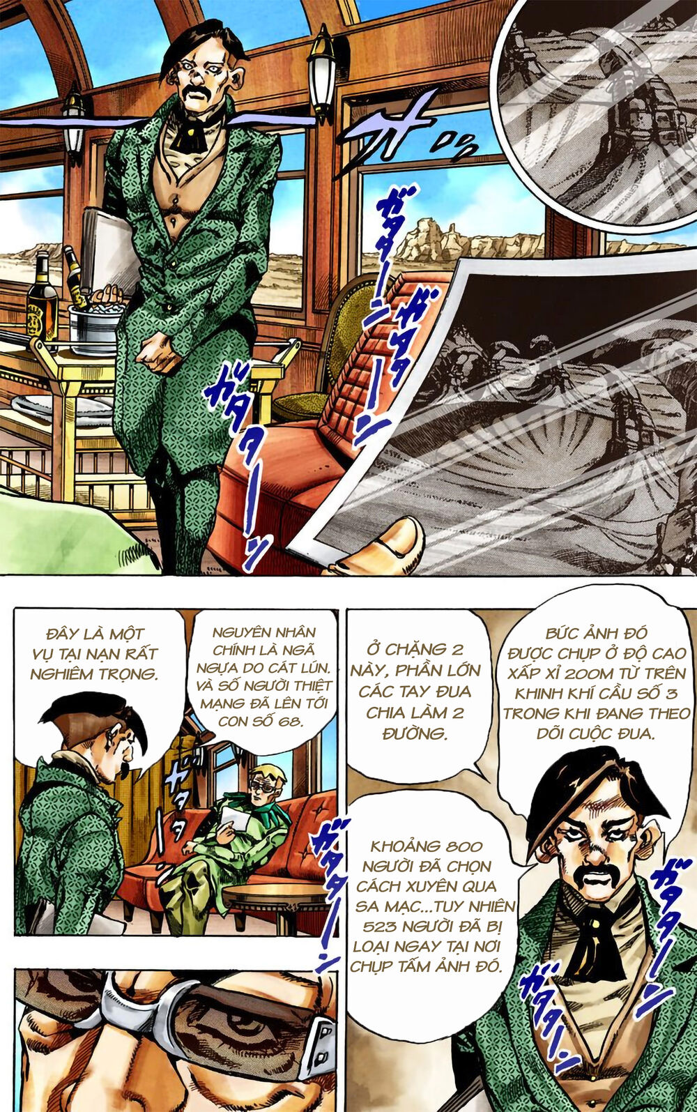 Cuộc Phiêu Lưu Bí Ẩn Phần 7: Steel Ball Run Chapter 25 - Trang 2